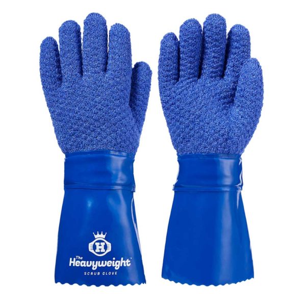 heavyweight scrub gloves small